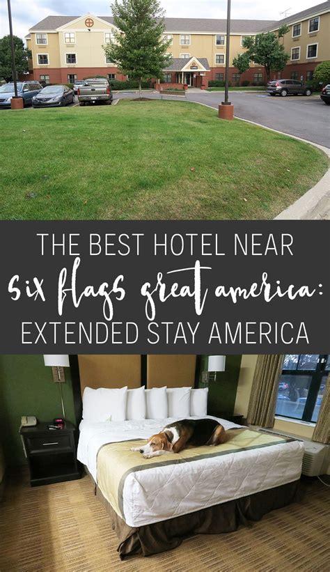 The Best Hotel Near Six Flags Great America: Extended Stay America Gurnee - Bird's Eye Meeple ...