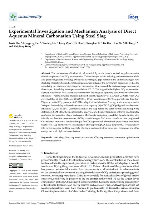 Pdf Experimental Investigation And Mechanism Analysis Of Direct