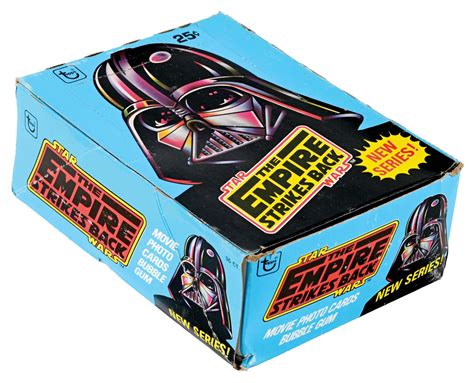 Lot Detail Topps Empire Strikes Back Nd Series Wax Pack Box