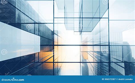 A Very Tall Building With Lots Of Windows Stock Image Image Of