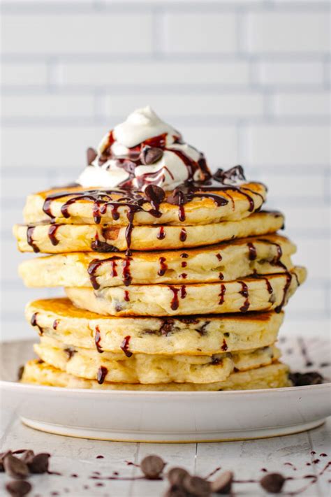 Chocolate Chip Pancakes - 40 Aprons