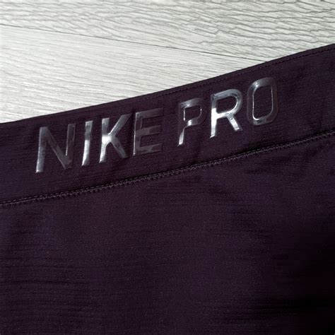 Nike Pro Hyperwarm Purple Tights Active Leggings Run Gem