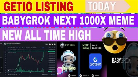 Babygrok Token New High Babygrok Token Getio Listing Babygrok