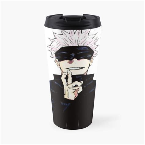 Gojo Jujutsu Kaisen Travel Coffee Mug By Toonsstore Mugs Coffee