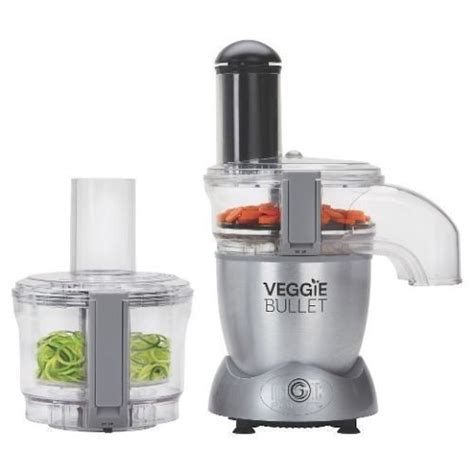 Veggie Bullet Food Processor 3 Functions 12 Piece Set