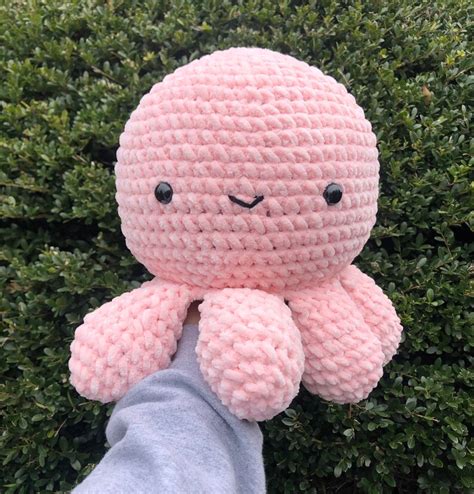 Giant Crochet Octopus Plushie Etsy