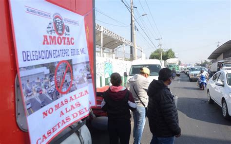 Transportistas Bloquearán Distintos Puntos De La Cdmx Solicitan