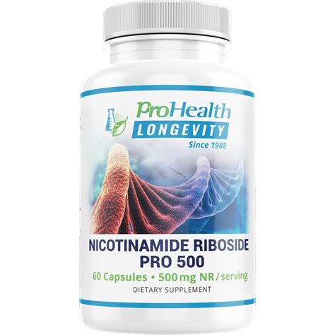 Jual Prohealth Nicotinamide Riboside Pro 500 And 300 Mg Patented Niagen Nr Supplement Nmn Boosts