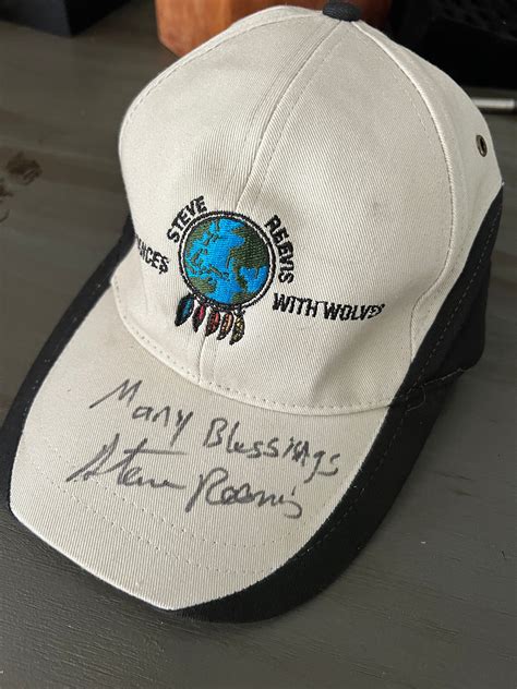 Steve Reevis dances With Wolves Autographed Hat - Etsy