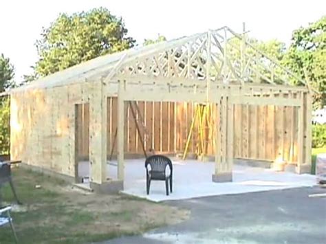 How To Build Your Own 24 X 24 Garage And Save Money Step By Step Build Instructions Artofit