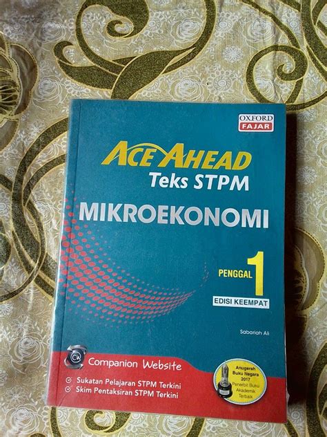 STPM MIKROEKONOMI Hobbies Toys Books Magazines Textbooks On