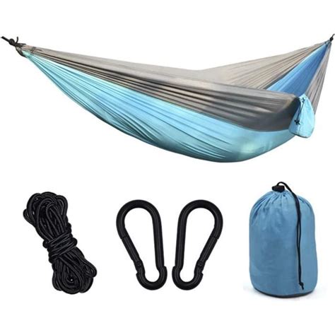 Hamac De Camping Balan Oire Hamac En Nylon Hamac Portatif De Voyage