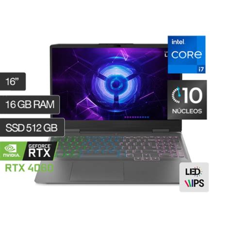 Ripley Laptop Lenovo Loq Intel Core I Va Gen Gb Gb Ssd