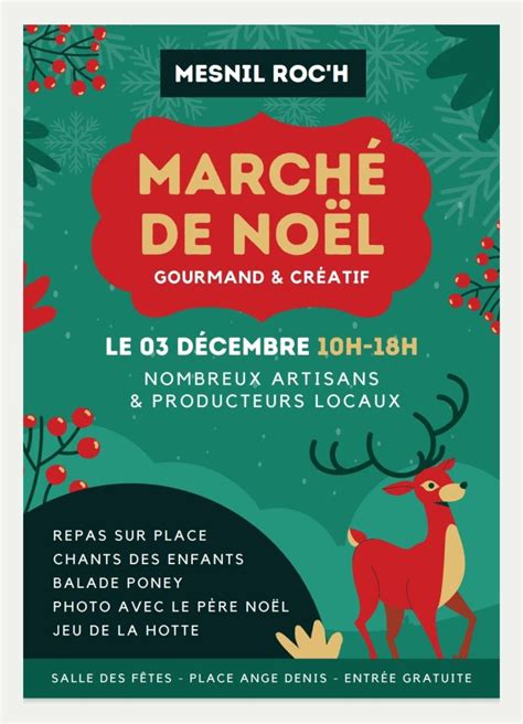 Marché De Noël à Mesnil Roch Le Dimanche 3 Décembre 2023 Bretagne