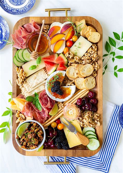 Summer Grazing Charcuterie Board Pizzazzerie