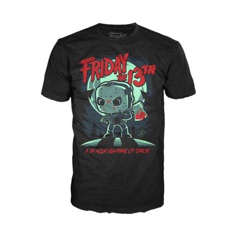 Pop Tee And Pint Pack Jason Voorhees Friday The 13th Funko Shop