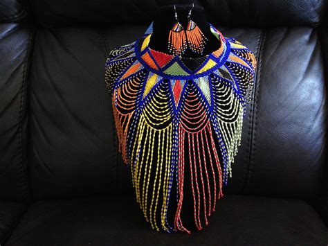 Zulu Necklace Xhosa Necklace Ndebele Necklace African Women Beaded