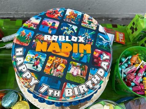 Roblox Edible Cake Toppers Round – Ediblecakeimage