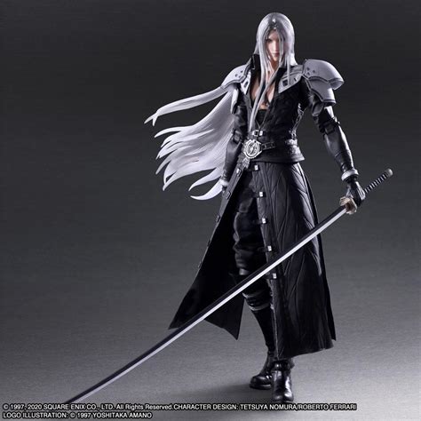 Final Fantasy Vii Remake Sephiroth Play Arts Kai Figure Crunchyroll