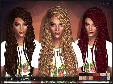 Ebonix Box Braids Sims Cc A