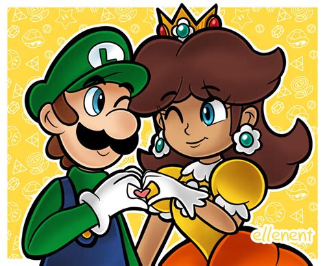 Luigi X Daisy By Ellenent On Deviantart