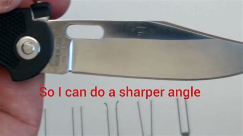 KNIFE SCIENCE 2 EDGE ANGLES WHAT DEGREE SHOULD YOU SHARPEN YOUR