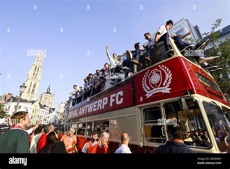 Antwerp Belgium Th June Illustration Shows Celebrations Of