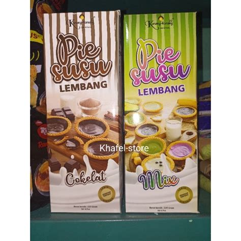 Jual Pie Susu Lembang Isi 6 Pcs 235g Shopee Indonesia