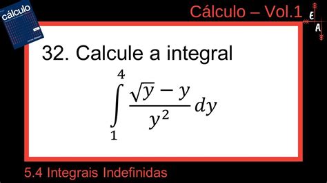 5 4 32 Integrais Indefinidas e o Teorema da Variação Total YouTube