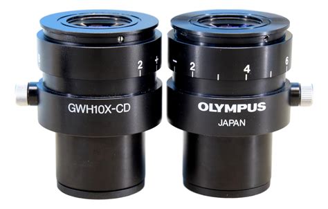 Olympus Gwh10x Cd Stereo Microscope Eyepieces Microscope Central