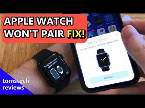 How To Fix Apple Watch Pairing Failed Youtube