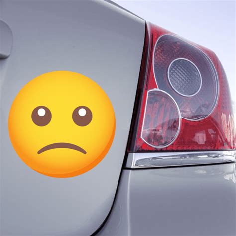 sticker smiley malheureux autocollant smiley malheureux zonestickers
