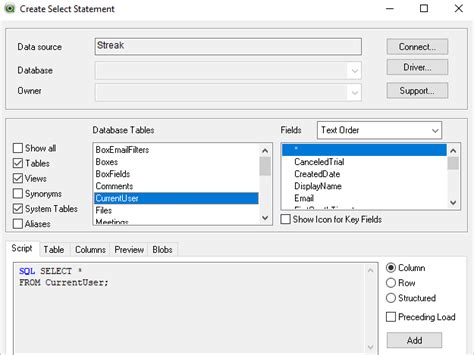 Connecting QlikView To Streak Via ODBC Driver