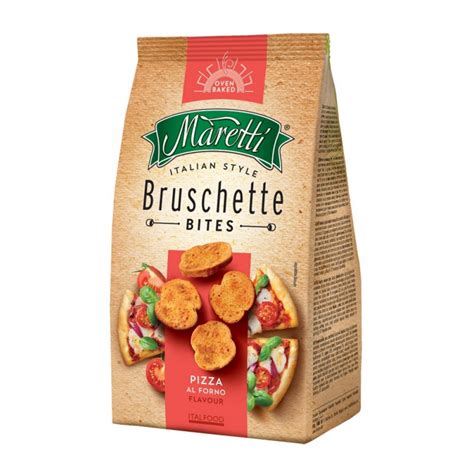 KRĄŻKI CHLEBOWE BRUSCHETTE PIZZA 70G MARETTI