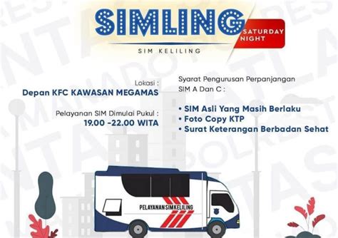 Jadwal SIM Keliling Manado Hari Ini SIM Keliling