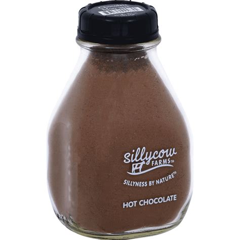 Silly Cow Farms Hot Chocolate Mix Chocolate Moo Usse Powder Bottle Mixes Syrups Foodtown