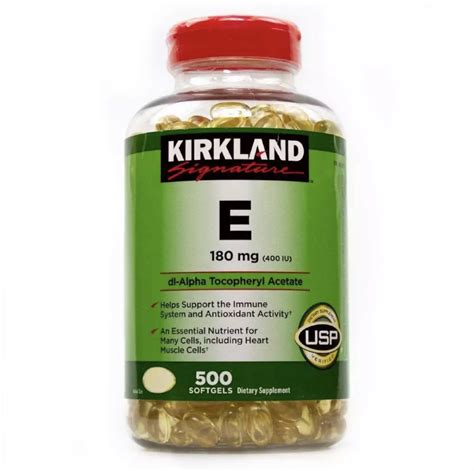 Kirk Land Signature Vitamin E I U Softgels Lazada Ph