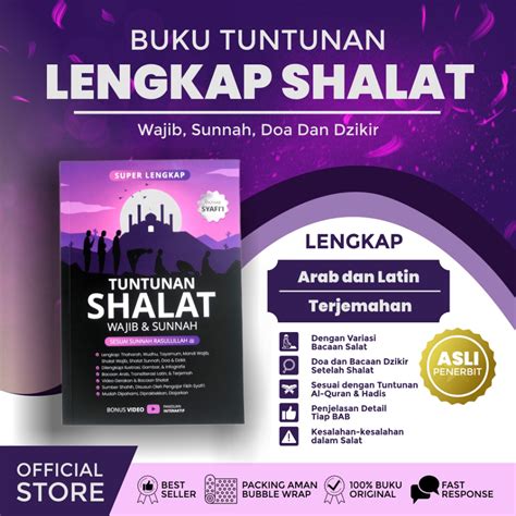 Jual Buku Kitab Tuntunan Sholat Terlengkap Shopee Indonesia