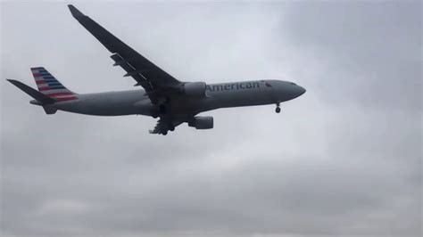 American A330 Landing at Philadelphia - YouTube