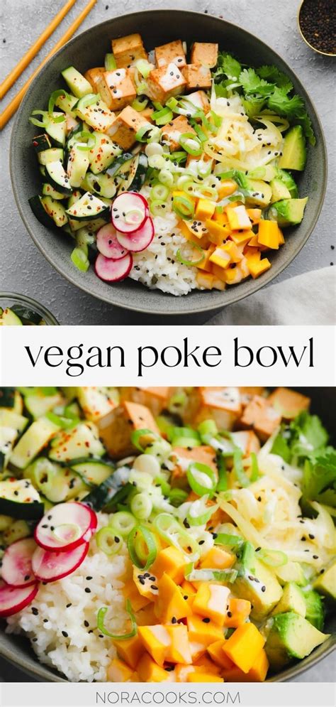 Vegan Poke Bowl Nora Cooks