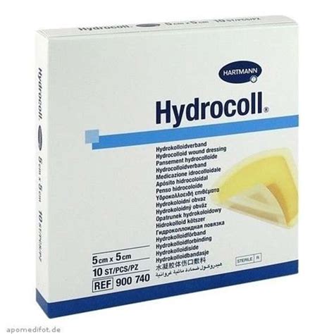 Hydrocoll nedvszívó kötszer 5x5 cm 10x - Gyógypiac