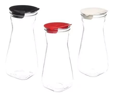 Garrafa Jarra Decanter Vidro 1 2 Litros Tampa Plastica