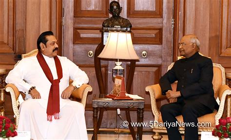 Prime Minister Of Sri Lanka Calls On The President