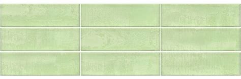 Плитка керамическая Viva Menta 59 × 200 × 7 кирпичик салатовая глянцевая
