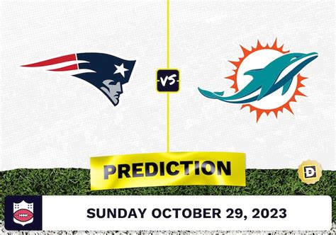 Patriots Vs Dolphins Prediction Week 8 Odds Nfl Player Props 2023