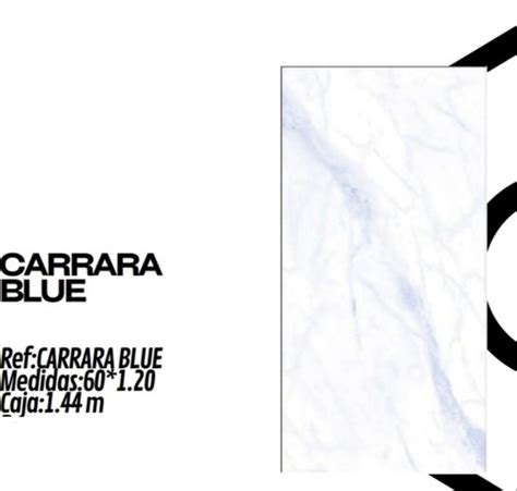 Ai Porcelanato Carrara Blue X Caja Mercadolibre