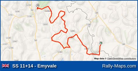 SS 11 14 Emyvale Stage Map Circuit Of Ireland Rally 2011 ITRC