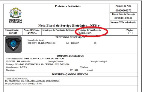 Código de Verificação da NFSe no componente NFSeX em branco ACBrNFSe