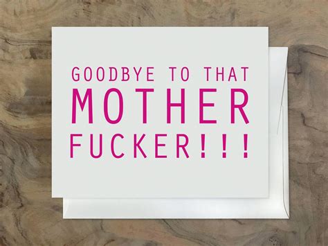 Divorce Card Funny Break Up Card Goodbye Card Hilarious Etsy