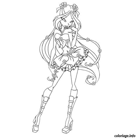 Coloriage Winx En Believix Dessin Winx Imprimer